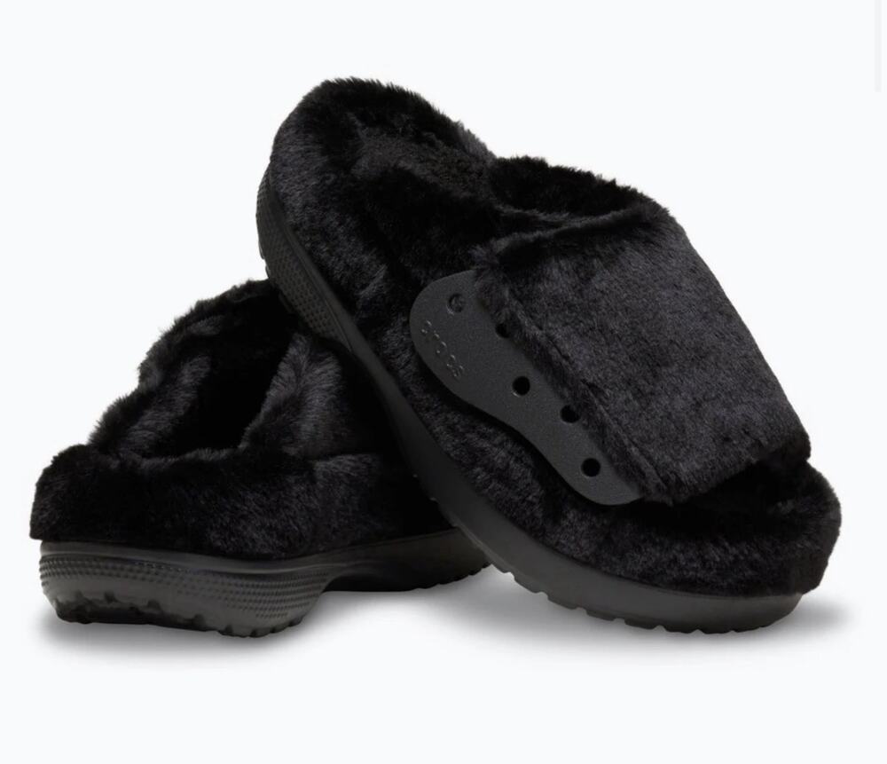 NWT Crocs Classic Unfurgettable Slide Color Black Women’s Size 10 NWT